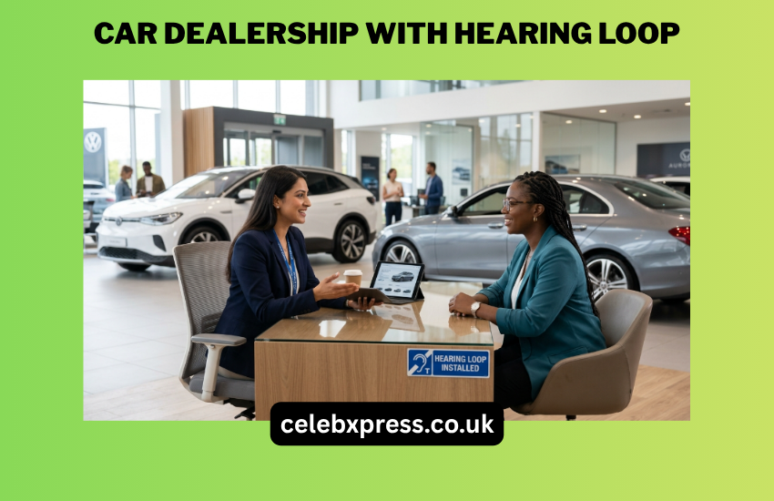 Car Dealership with Hearing Loop
