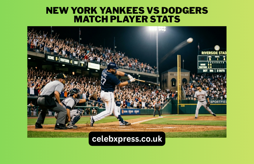 New York Yankees vs Dodgers Match Player Stats